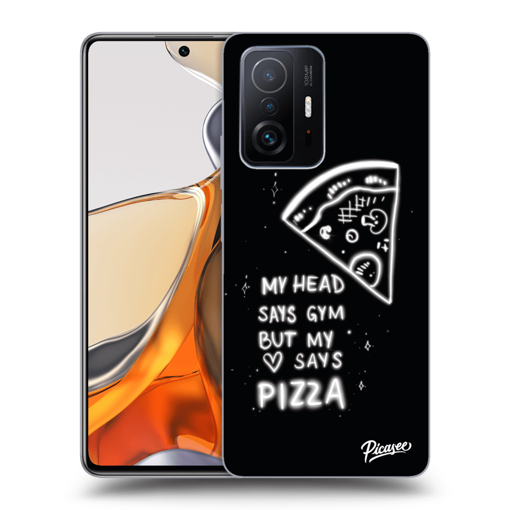 Picasee Xiaomi 11T Pro Hülle - Transparentes Silikon - Pizza