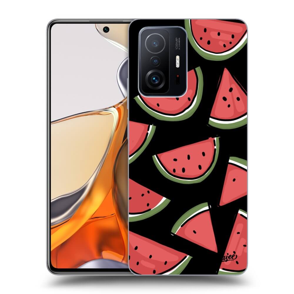 Picasee Xiaomi 11T Pro Hülle - Schwarzes Silikon - Melone