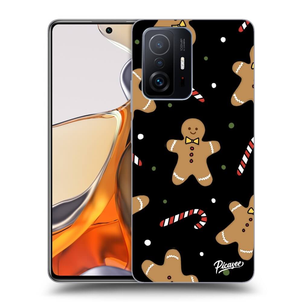Picasee Xiaomi 11T Pro Hülle - Schwarzes Silikon - Gingerbread