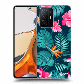 Hülle für Xiaomi 11T Pro - Pink Monstera