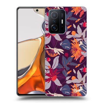 Hülle für Xiaomi 11T Pro - Purple Leaf