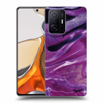 Hülle für Xiaomi 11T Pro - Purple glitter