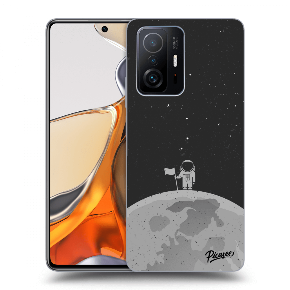 Picasee Xiaomi 11T Pro Hülle - Schwarzes Silikon - Astronaut