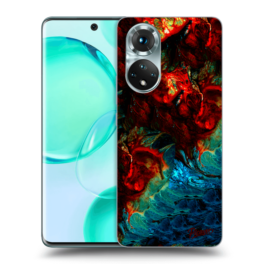 Picasee Honor 50 5G Hülle - Transparentes Silikon - Universe