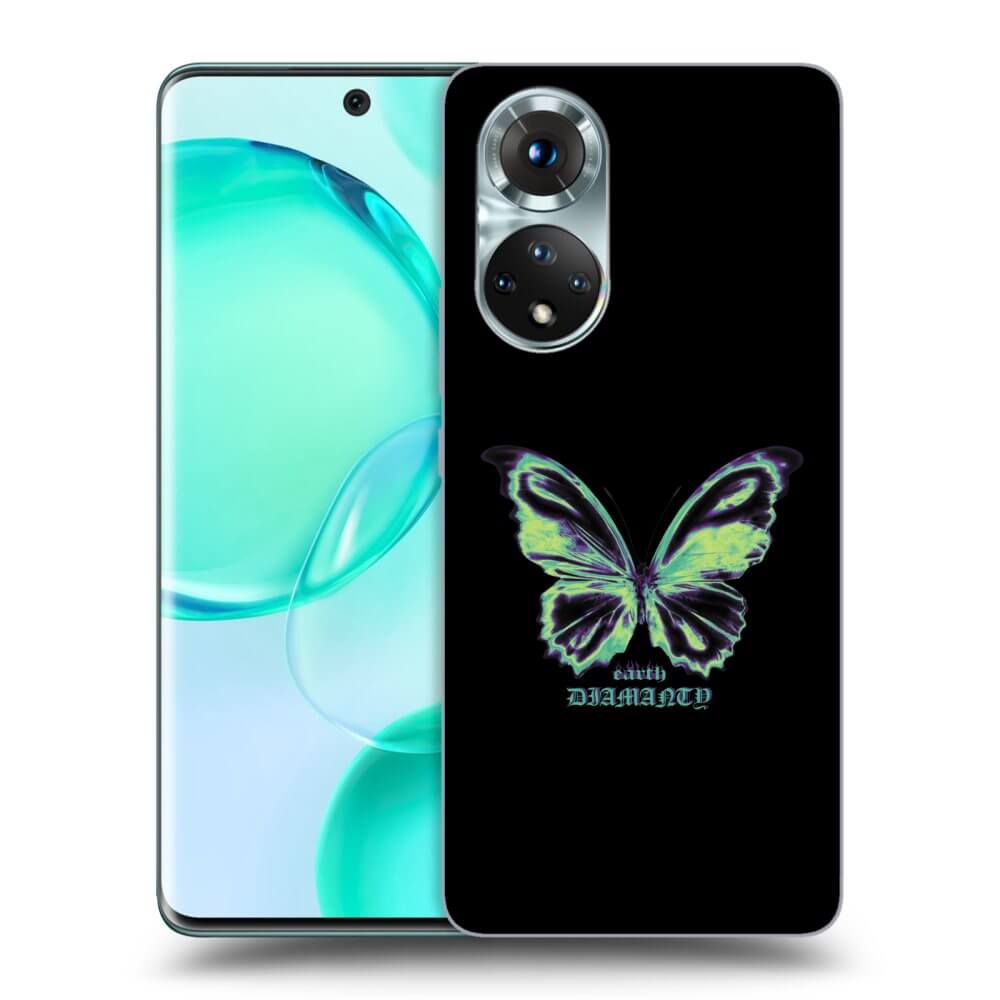 Picasee Honor 50 5G Hülle - Transparentes Silikon - Diamanty Blue