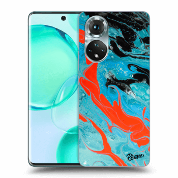 Picasee ULTIMATE CASE für Honor 50 5G - Blue Magma