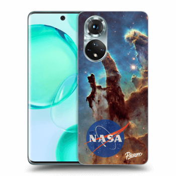 Picasee Honor 50 5G Hülle - Schwarzes Silikon - Eagle Nebula