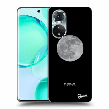 Picasee Honor 50 5G Hülle - Schwarzes Silikon - Moon Minimal