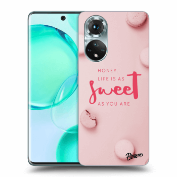 Picasee Honor 50 5G Hülle - Transparentes Silikon - Life is as sweet as you are