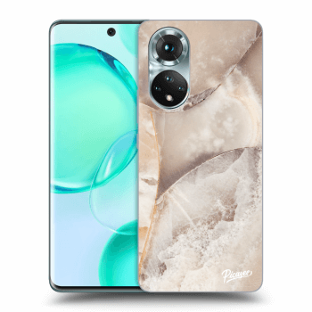Picasee Honor 50 5G Hülle - Transparentes Silikon - Cream marble
