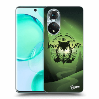 Picasee Honor 50 5G Hülle - Transparentes Silikon - Wolf life