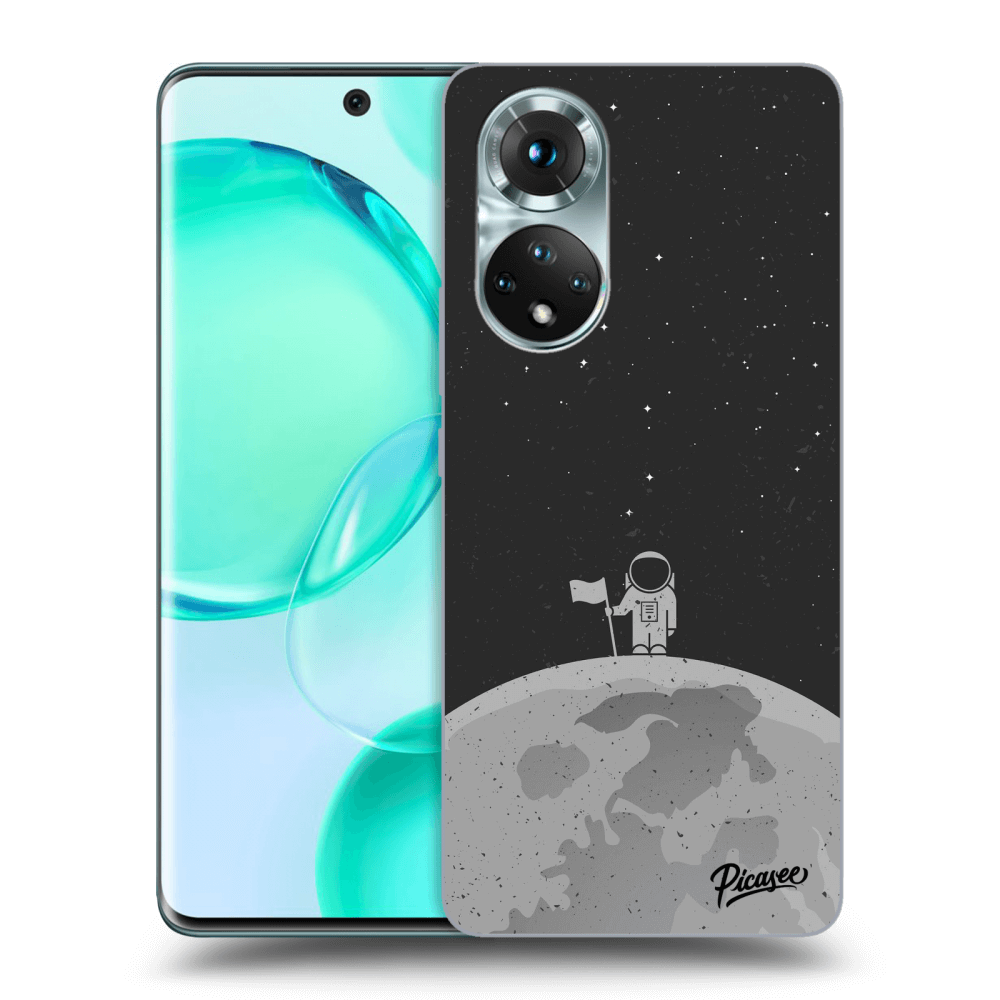 Picasee Honor 50 5G Hülle - Schwarzes Silikon - Astronaut