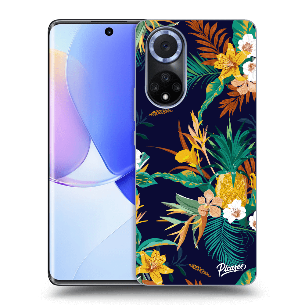Picasee Huawei Nova 9 Hülle - Transparentes Silikon - Pineapple Color