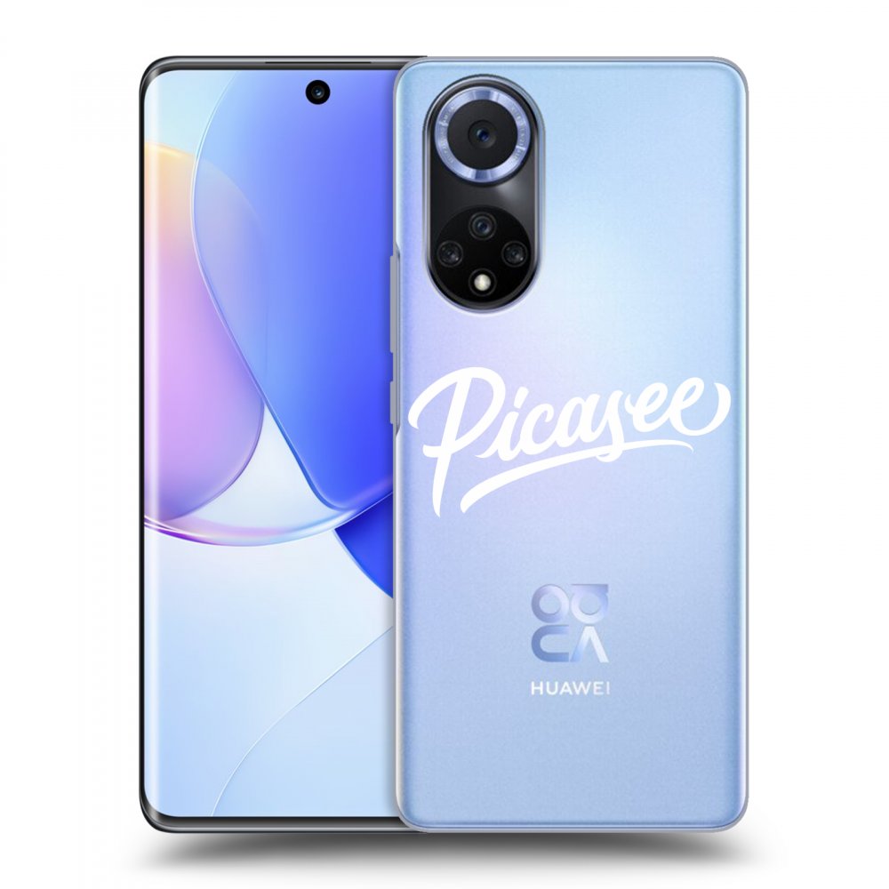 Picasee Huawei Nova 9 Hülle - Transparentes Silikon - Picasee - White