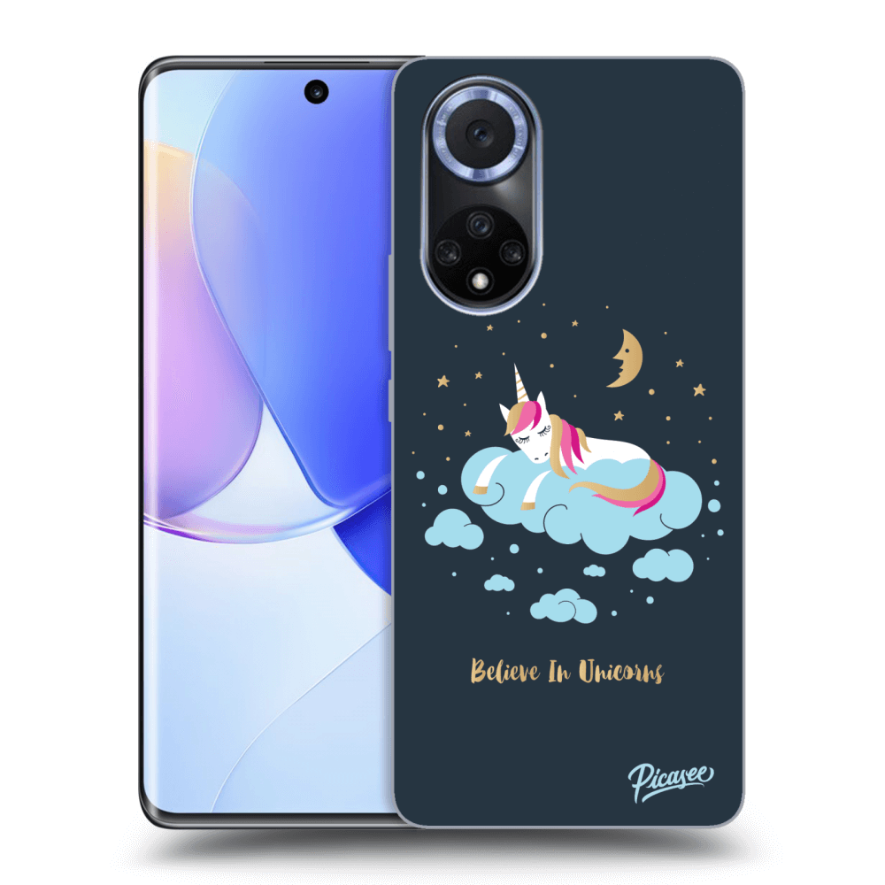 Picasee Huawei Nova 9 Hülle - Transparentes Silikon - Believe In Unicorns