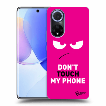 Picasee Huawei Nova 9 Hülle - Transparentes Silikon - Angry Eyes - Pink