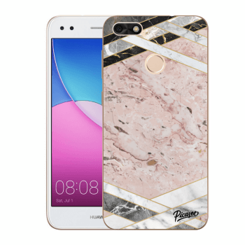 Hülle für Huawei P9 Lite Mini - Pink geometry