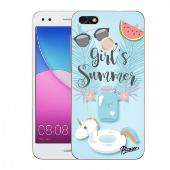 Picasee Huawei P9 Lite Mini Hülle - Transparentes Silikon - Girls Summer
