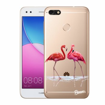 Hülle für Huawei P9 Lite Mini - Flamingos zu zweit