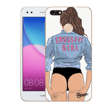 Picasee Huawei P9 Lite Mini Hülle - Transparentes Silikon - Crossfit girl - nickynellow