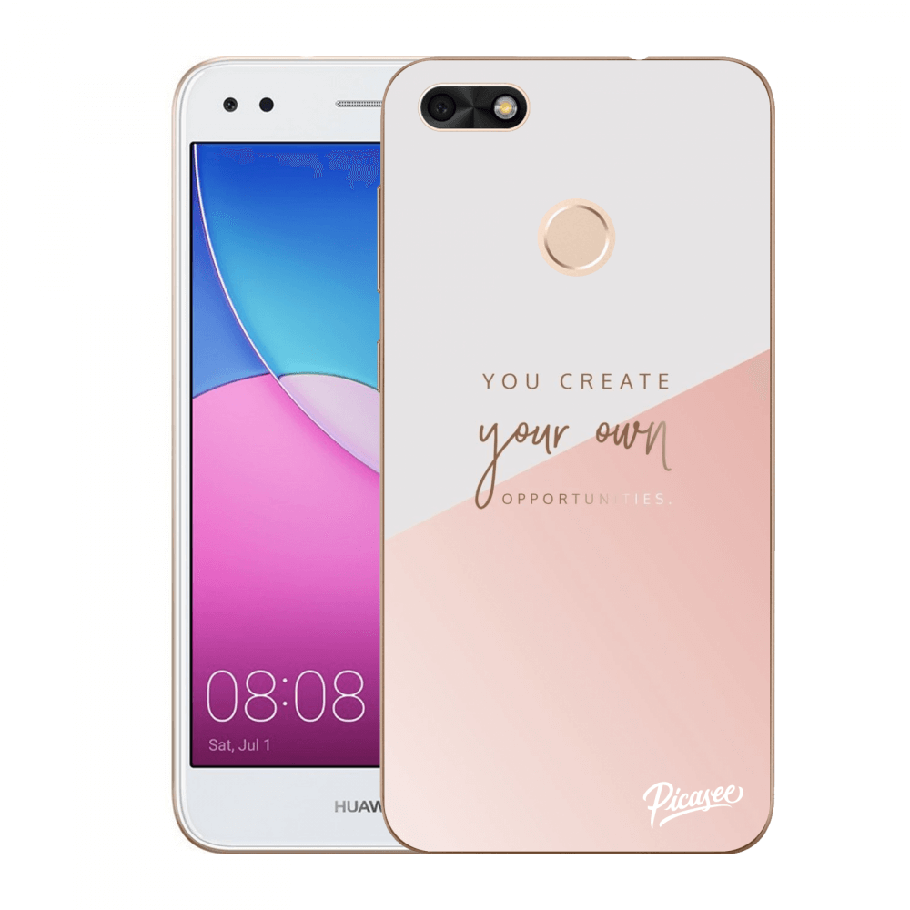 Picasee Huawei P9 Lite Mini Hülle - Transparentes Silikon - You create your own opportunities