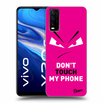 Hülle für Vivo Y20s - Evil Eye - Pink