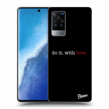 Picasee Vivo X60 Pro 5G Hülle - Schwarzes Silikon - Do it. With love.