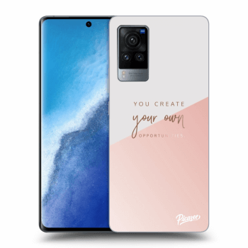 Picasee Vivo X60 Pro 5G Hülle - Schwarzes Silikon - You create your own opportunities