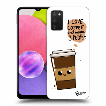 Hülle für Samsung Galaxy A03s A037G - Cute coffee