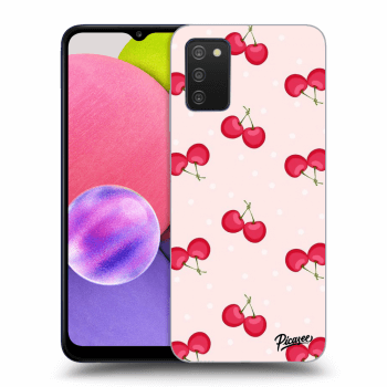 Hülle für Samsung Galaxy A03s A037G - Cherries