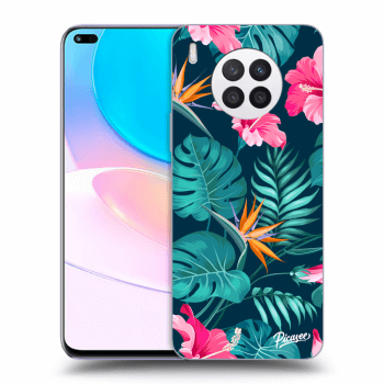 Hülle für Huawei Nova 8i - Pink Monstera