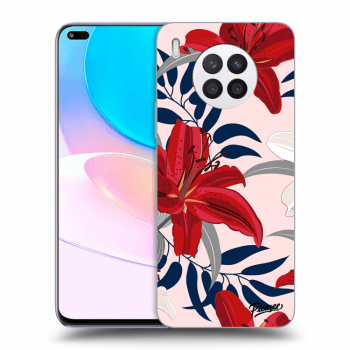 Hülle für Huawei Nova 8i - Red Lily