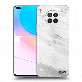 Hülle für Huawei Nova 8i - White marble