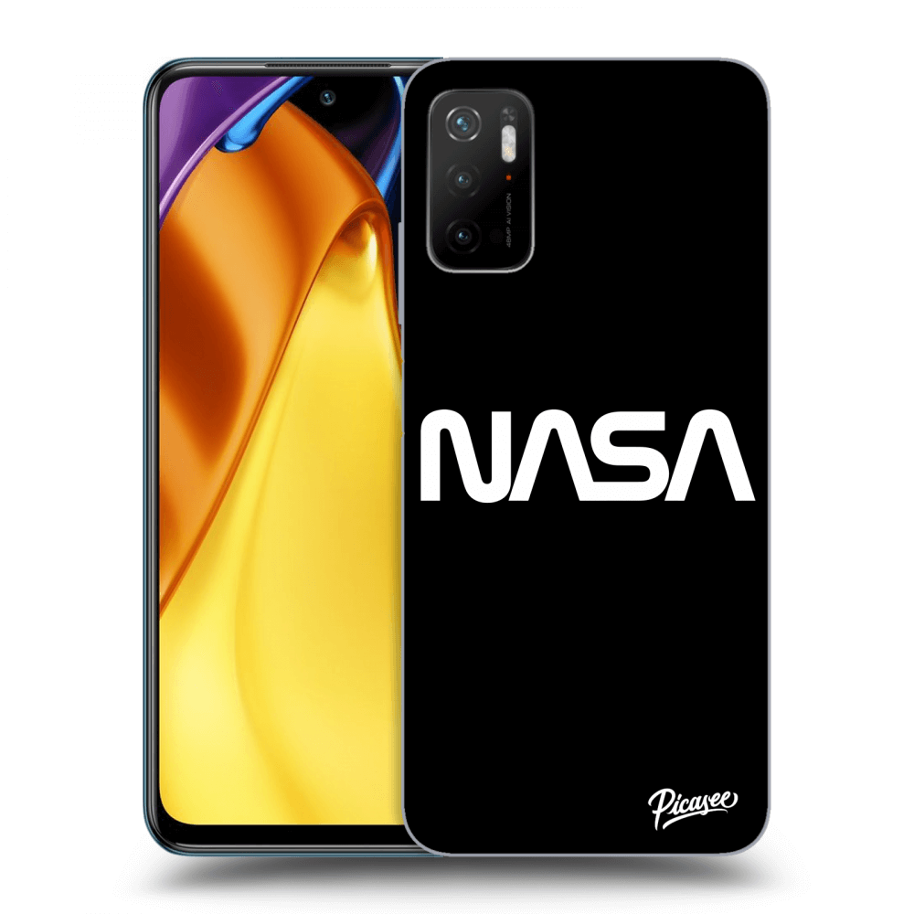 Picasee Xiaomi Poco M3 Pro 5G Hülle - Schwarzes Silikon - NASA Basic