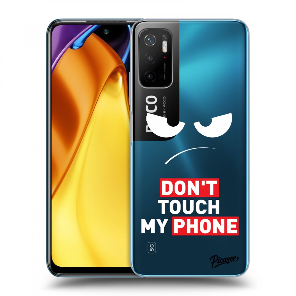 Picasee Xiaomi Poco M3 Pro 5G Hülle - Transparentes Silikon - Angry Eyes - Transparent