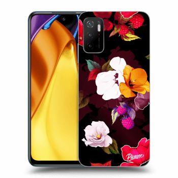 Hülle für Xiaomi Poco M3 Pro 5G - Flowers and Berries
