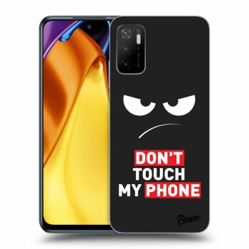 Picasee Xiaomi Poco M3 Pro 5G Hülle - Schwarzes Silikon - Angry Eyes - Transparent