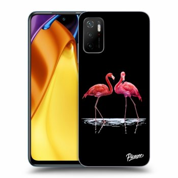 Hülle für Xiaomi Poco M3 Pro 5G - Flamingos couple