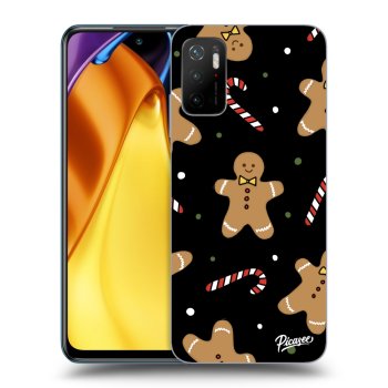 Picasee Xiaomi Poco M3 Pro 5G Hülle - Schwarzes Silikon - Gingerbread