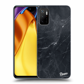 Hülle für Xiaomi Poco M3 Pro 5G - Black marble