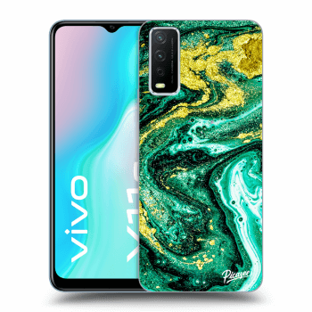 Hülle für Vivo Y11s - Green Gold