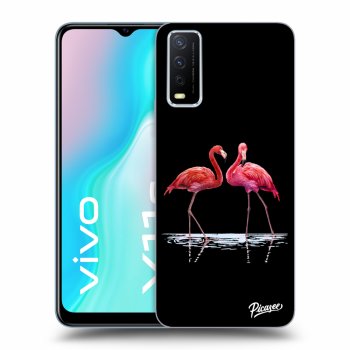 Hülle für Vivo Y11s - Flamingos couple