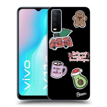 Hülle für Vivo Y11s - Christmas Stickers