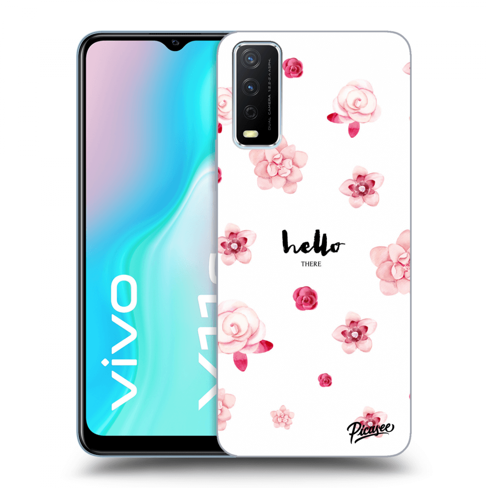 Picasee Vivo Y11s Hülle - Transparentes Silikon - Hello there