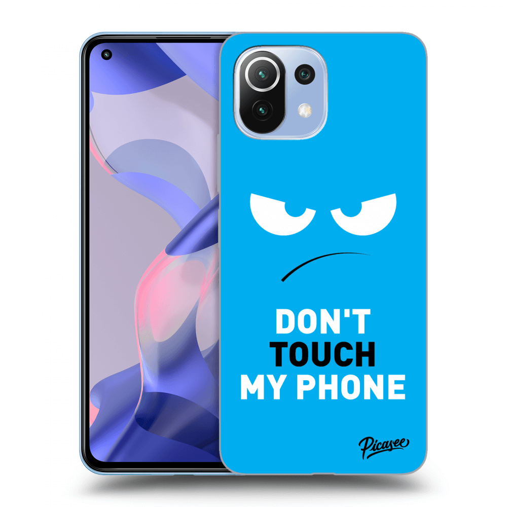 Picasee ULTIMATE CASE für Xiaomi 11 Lite 5G NE - Angry Eyes - Blue