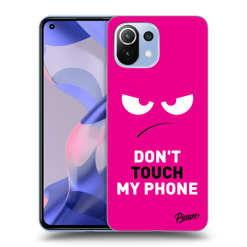 Picasee ULTIMATE CASE für Xiaomi 11 Lite 5G NE - Angry Eyes - Pink
