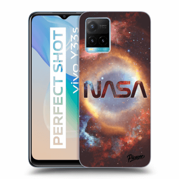 Picasee Vivo Y33s Hülle - Transparentes Silikon - Nebula