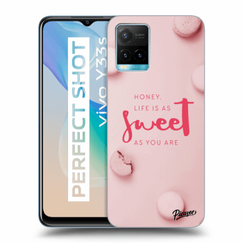 Picasee ULTIMATE CASE für Vivo Y33s - Life is as sweet as you are