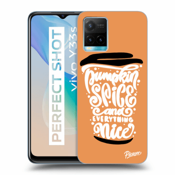 Hülle für Vivo Y33s - Pumpkin coffee