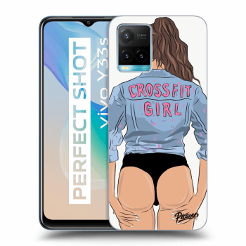 Picasee ULTIMATE CASE für Vivo Y33s - Crossfit girl - nickynellow